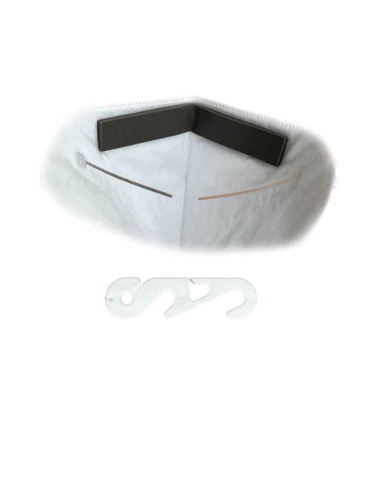 TSM108/20 - FFP3 NR Filternde Halbmaske ohne Ventil mit CE 0370 Zertifikat