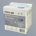 TSM101/50 Atemschutzmaske FFP2 (NR) CE Zertifikat, ohne Ventil, ear loops, Karton 1000stk