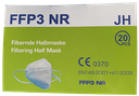 TSM108/20 - FFP3 NR Filternde Halbmaske ohne Ventil mit CE 0370 Zertifikat, Karton 1000stk