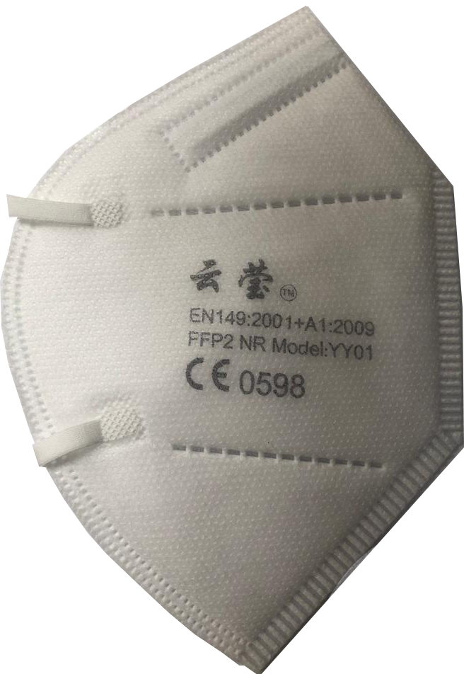 Atemschutzmaske FFP2 (NR) CE Zertifikat, ohne Ventil, ear loops FFP2 (NR) CE Maske