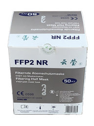 [TSM103/50] TSM103/50 Atemschutzmaske FFP2 (NR) CE Zertifikat, ohne Ventil, ear loops , mit Haken 50erPack